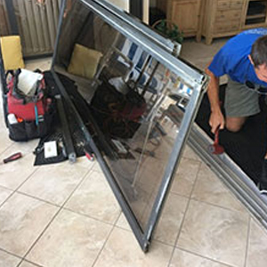 sliding glass door frame repair Woodbridge